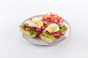 Bacon Eggs Bene