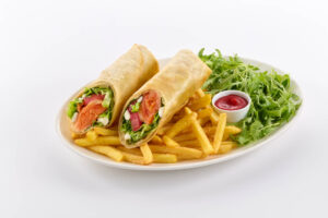 Smoked Salmon Wrap