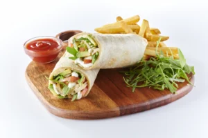 Chicken Avo Caesar Wrap