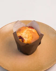 Vanilla Strawberry Muffin
